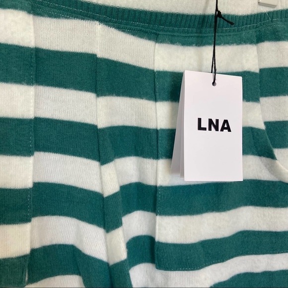 LNA Revolve Brushed Simon Short in Deep Sea Stripe Size XS - Picture 11 of 12